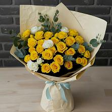 Букет цветов из:  Розы в Николаевске-на-Амуре