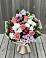 Букет цветов из: Альстромерии, Гвоздики, Розы и Хризантемы в Николаевске-на-Амуре