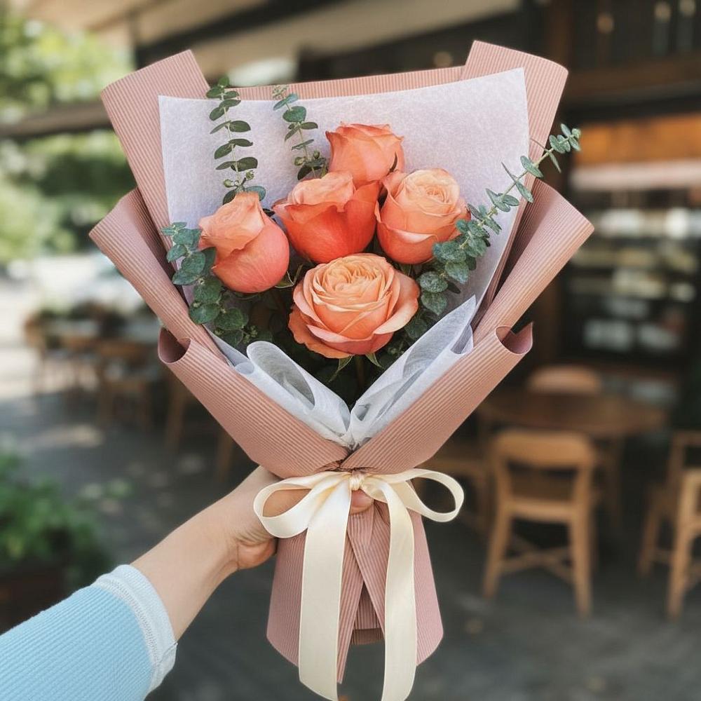 Букет цветов из: Розы в Николаевске-на-Амуре