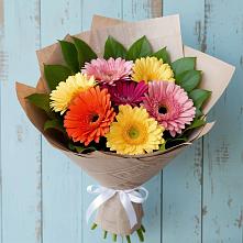 Букет цветов из:  Герберы в Николаевске-на-Амуре