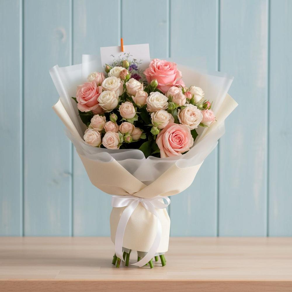 Букет цветов из: Розы в Николаевске-на-Амуре