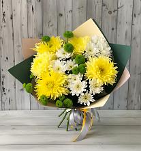 Букет цветов из:  Хризантемы #REPLACE_PRED# Николаевске-на-Амуре