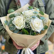 Букет цветов из:  Розы #REPLACE_PRED# Николаевске-на-Амуре