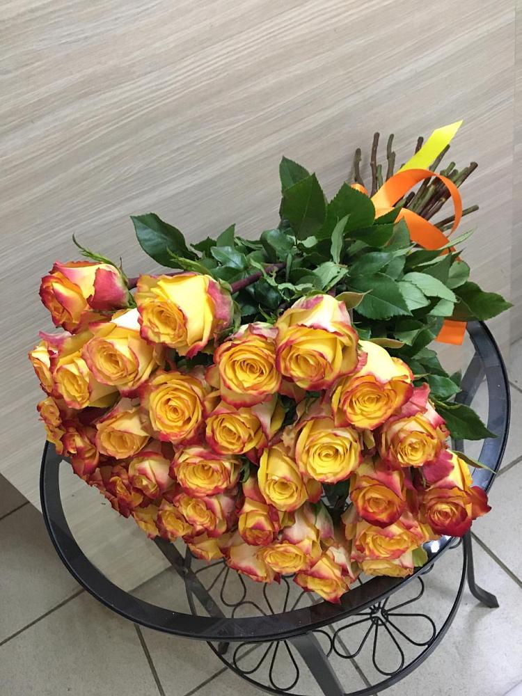 Букет Желтые розы в Николаевске-на-Амуре