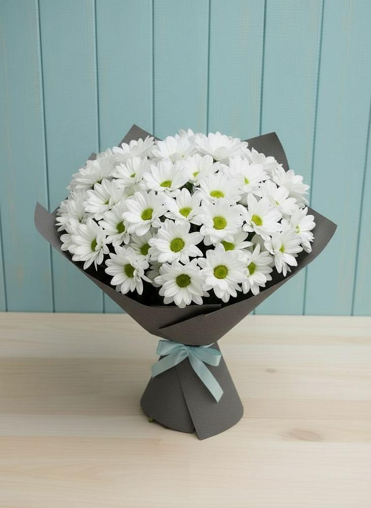 Букет цветов из: Хризантемы в Николаевске-на-Амуре
