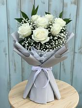 Букет цветов из:  Розы в Николаевске-на-Амуре