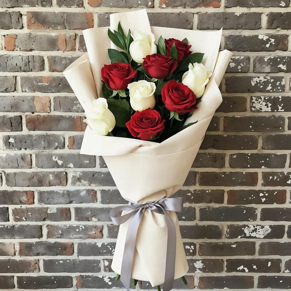 Букет цветов из: Розы в Николаевске-на-Амуре