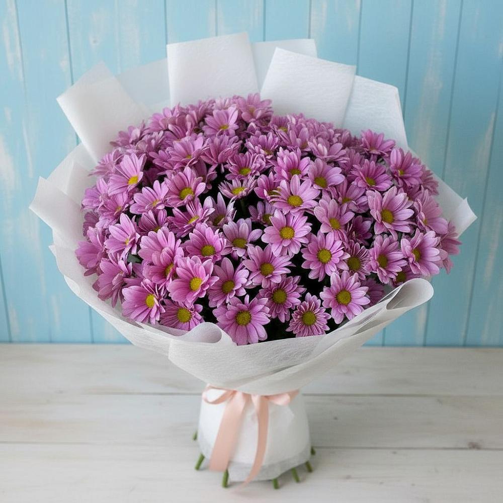Букет цветов из: Хризантемы в Николаевске-на-Амуре