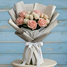 Букет цветов из:  Розы в Николаевске-на-Амуре