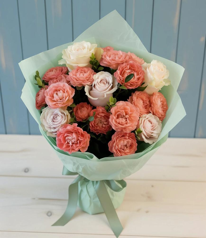 Букет цветов из: Розы в Николаевске-на-Амуре