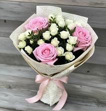 Букет цветов из:  Розы в Николаевске-на-Амуре