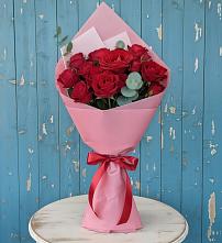 Букет цветов из:  Розы в Николаевске-на-Амуре