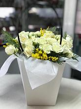 Цветочная композиция из Розы  в Николаевске-на-Амуре