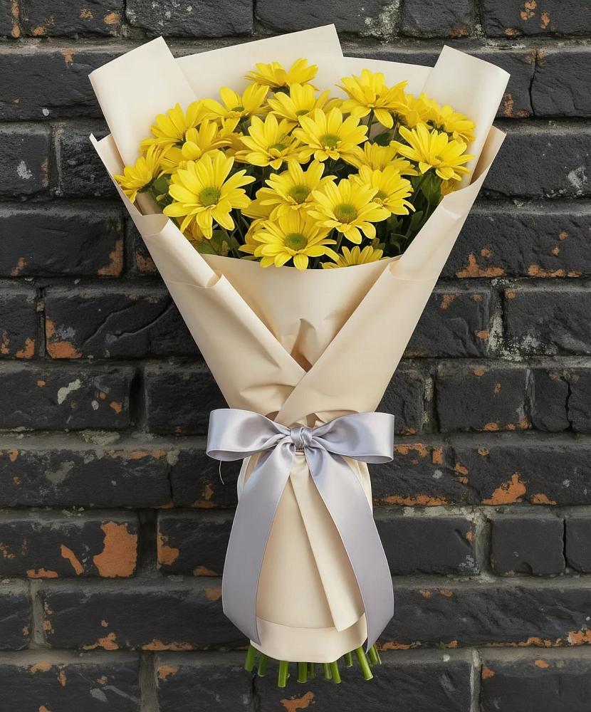Букет цветов из: Хризантемы в Николаевске-на-Амуре