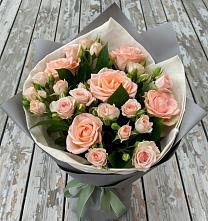 Букет цветов из:  Розы в Николаевске-на-Амуре