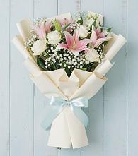 Букет цветов из:  Лилии в Николаевске-на-Амуре