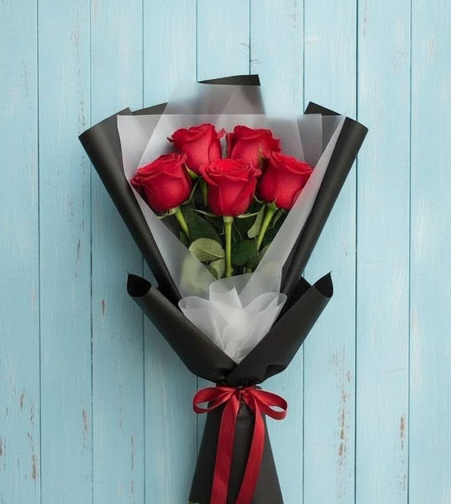 Букет цветов из: Розы в Николаевске-на-Амуре