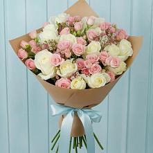 Букет цветов из:  Розы в Николаевске-на-Амуре